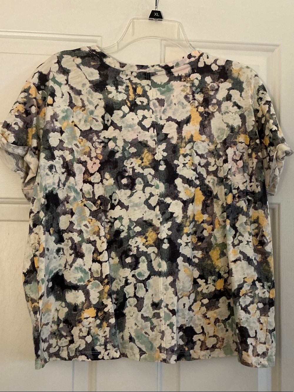 Anthropologie Pilcro Babydoll Henley Tee size Medium - Picture 2 of 8